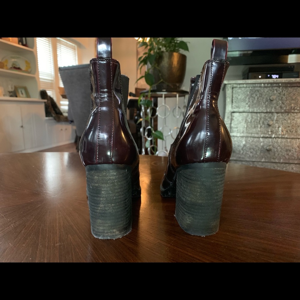 Madden Girl Dark Burgundy Ankle Booties - Picture 4 of 4